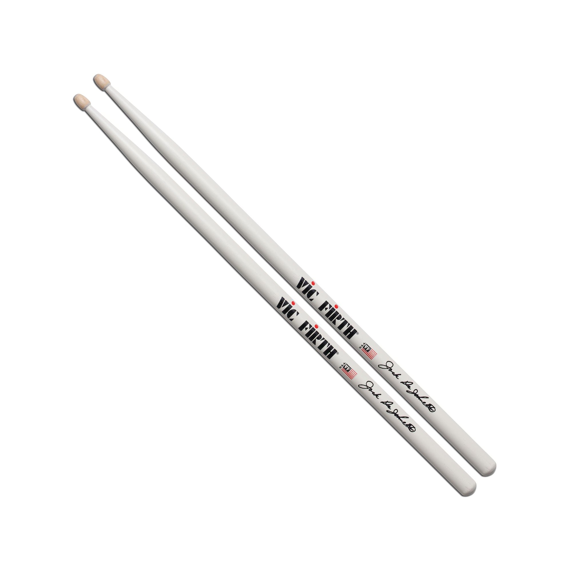 vic-firth-signature-jack-dejohnette-drumsticks-hickory image 1