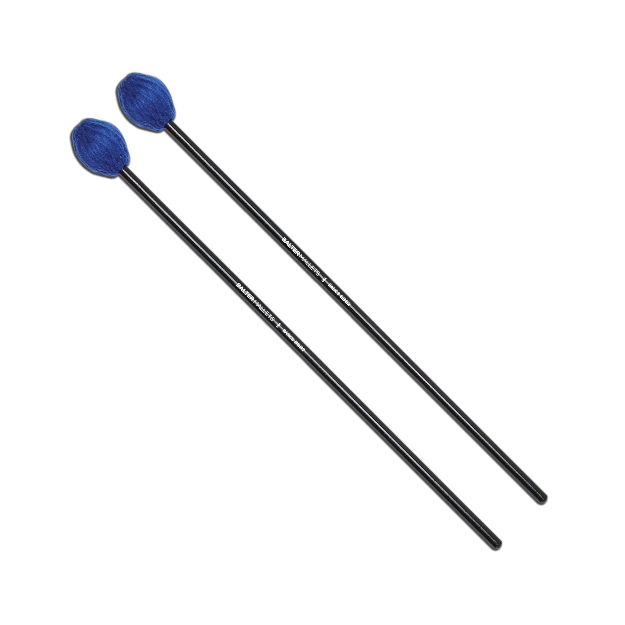 vic-firth-bbb2-balter-basics-mallets-medium-blue-yarn image 1