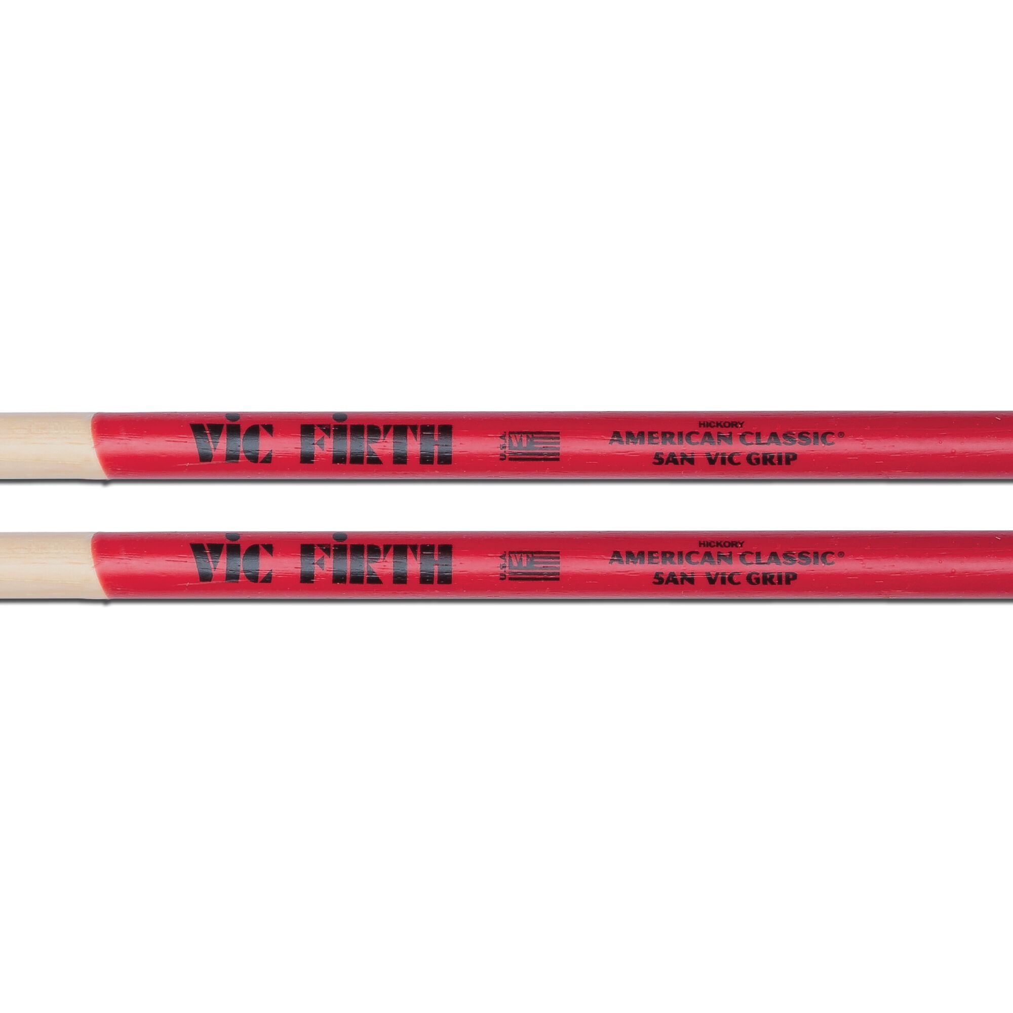 vic-firth-american-classic-5a-nylon-vic-grip-drumsticks image 2
