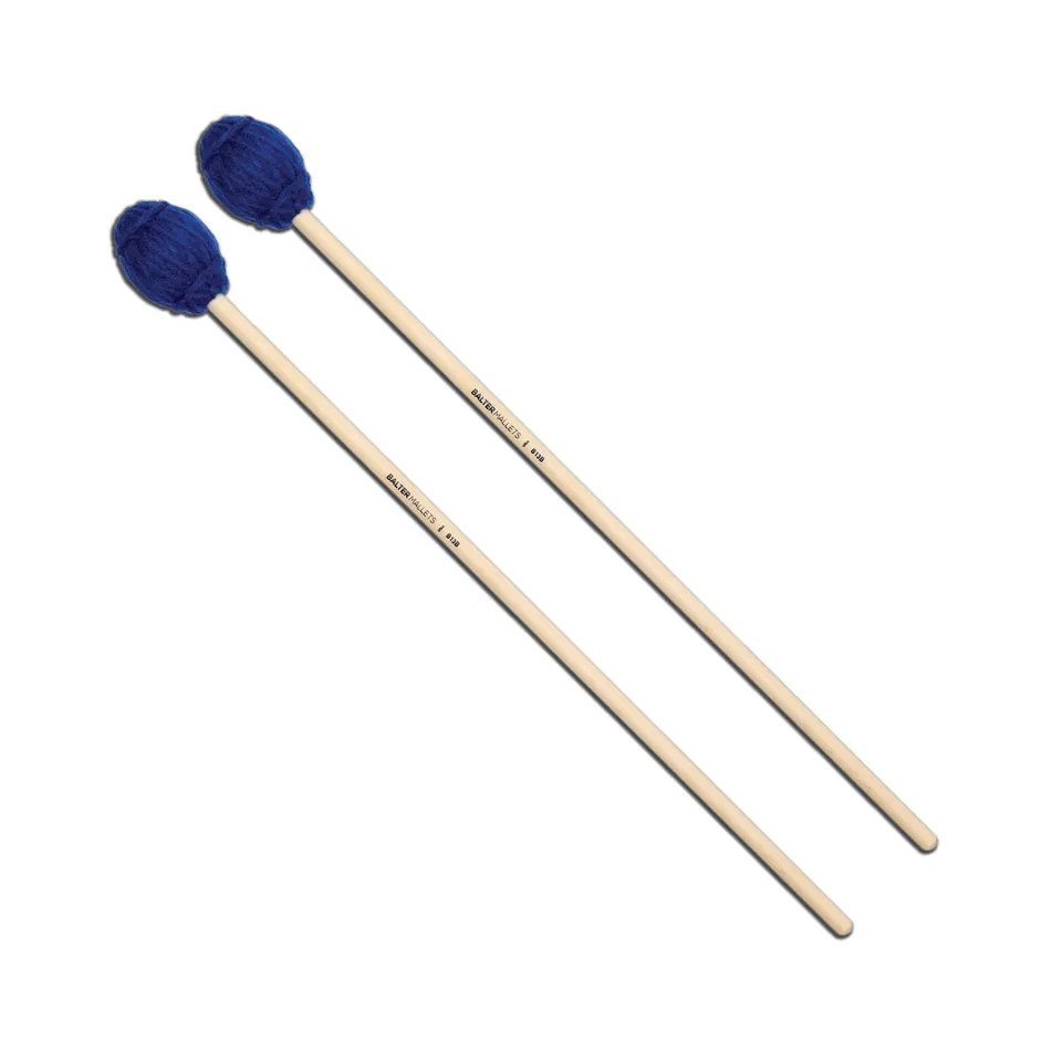 vic-firth-b13-ensemble-series-marimba-mallets-medium-blaues-garn image 1