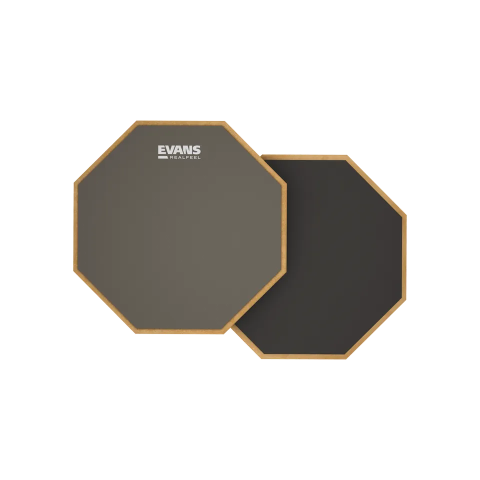 evans-realfeel-2-sided-practice-drum-pad-12-inch-bungspad-beidseitig image 1