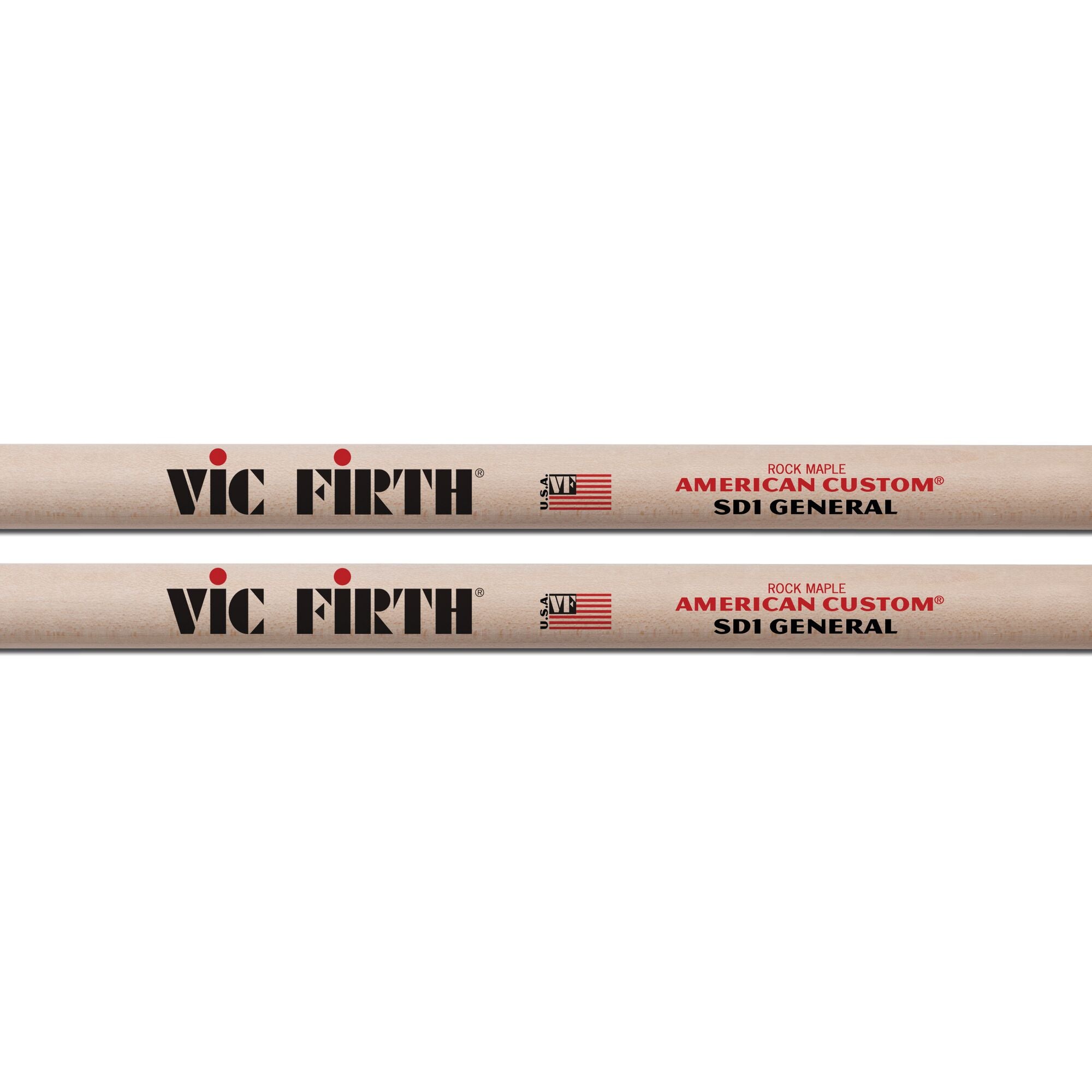 vic-firth-american-custom-sd1-general-drumsticks image 2