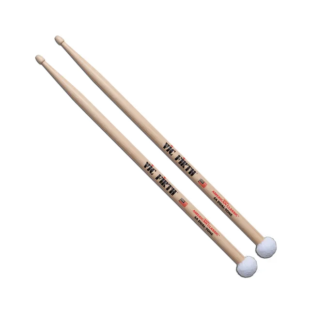 vic-firth-american-classic-5a-dual-tone-mallet-sticks image 1