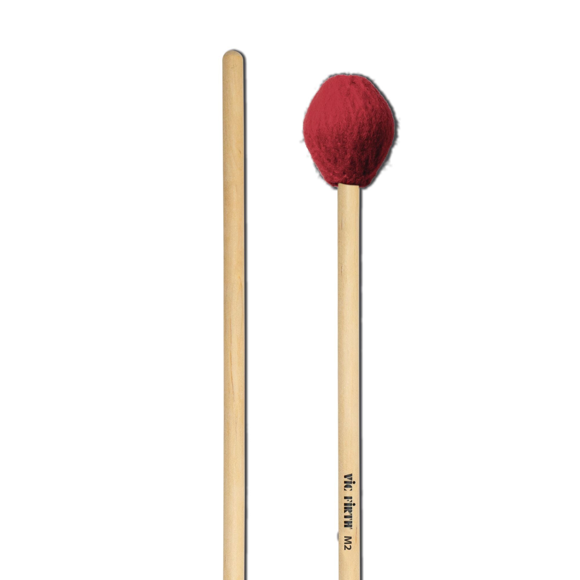 vic-firth-m2-american-custom-keyboard-medium-red-yarn-mallets image 4