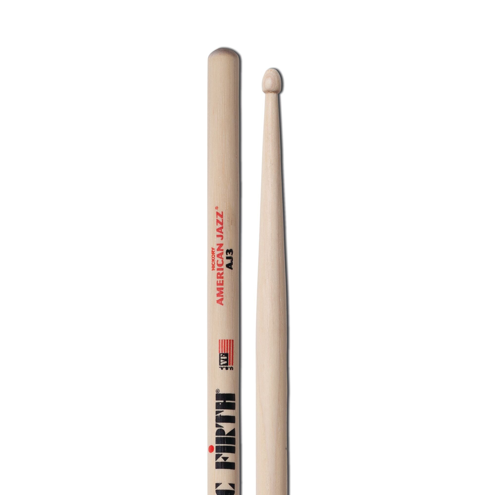 vic-firth-american-jazz-3-drumsticks-holzspitze image 4