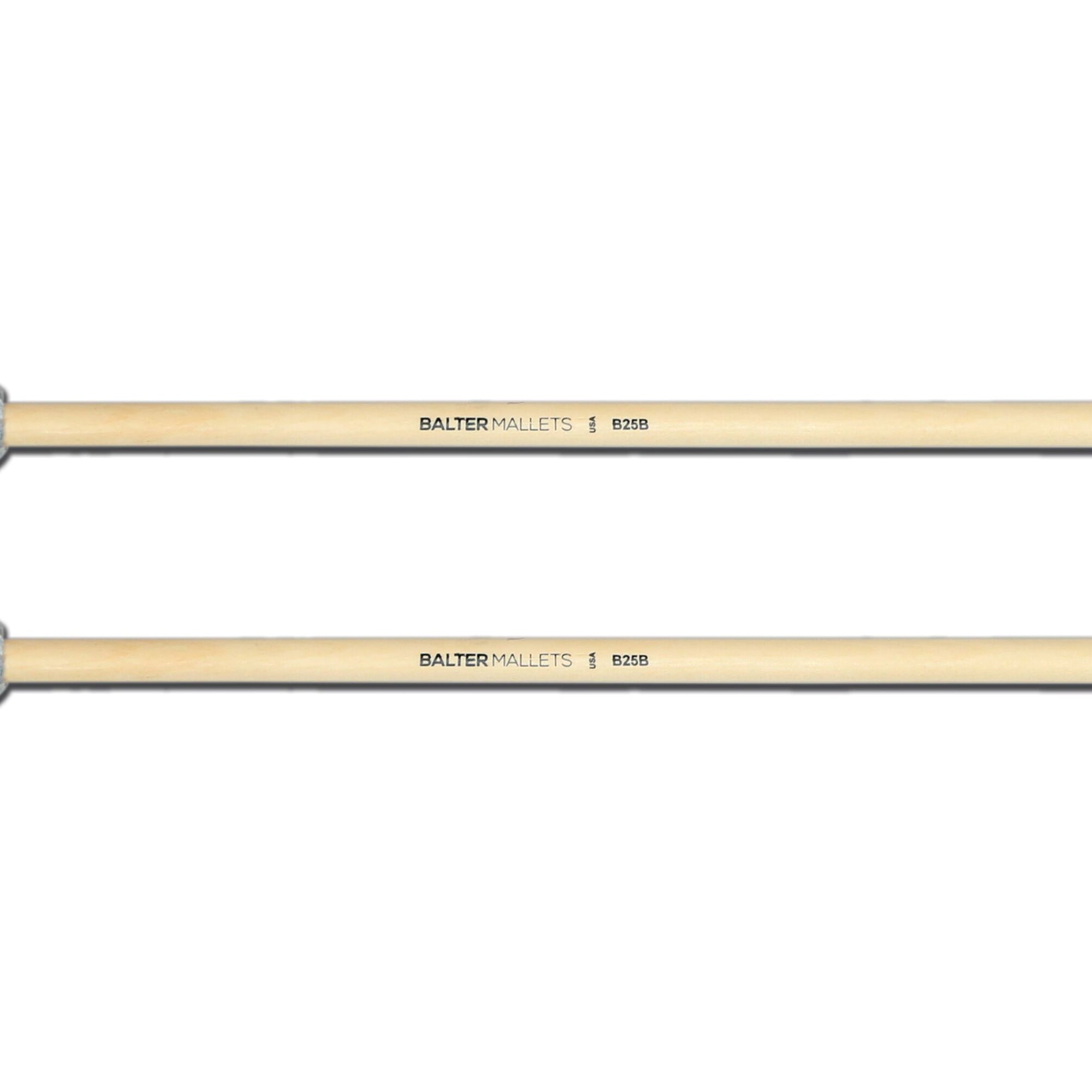 vic-firth-b25-pro-vibe-mallets-medium-hard-silber-cord image 2