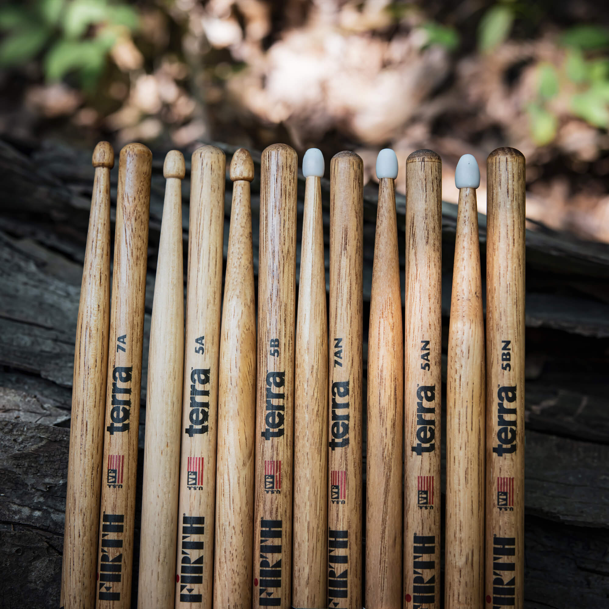 vic-firth-american-classic-7at-terra-series-drumsticks-4er-value-pack image 7