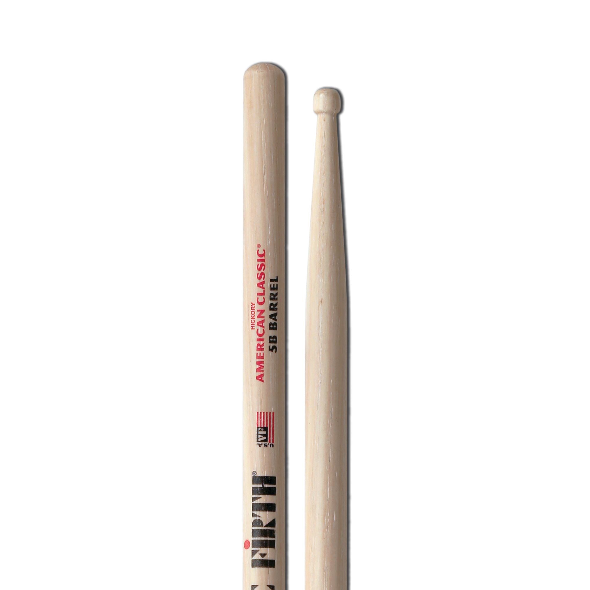 vic-firth-american-classic-5b-barrel-tip-drumsticks image 4