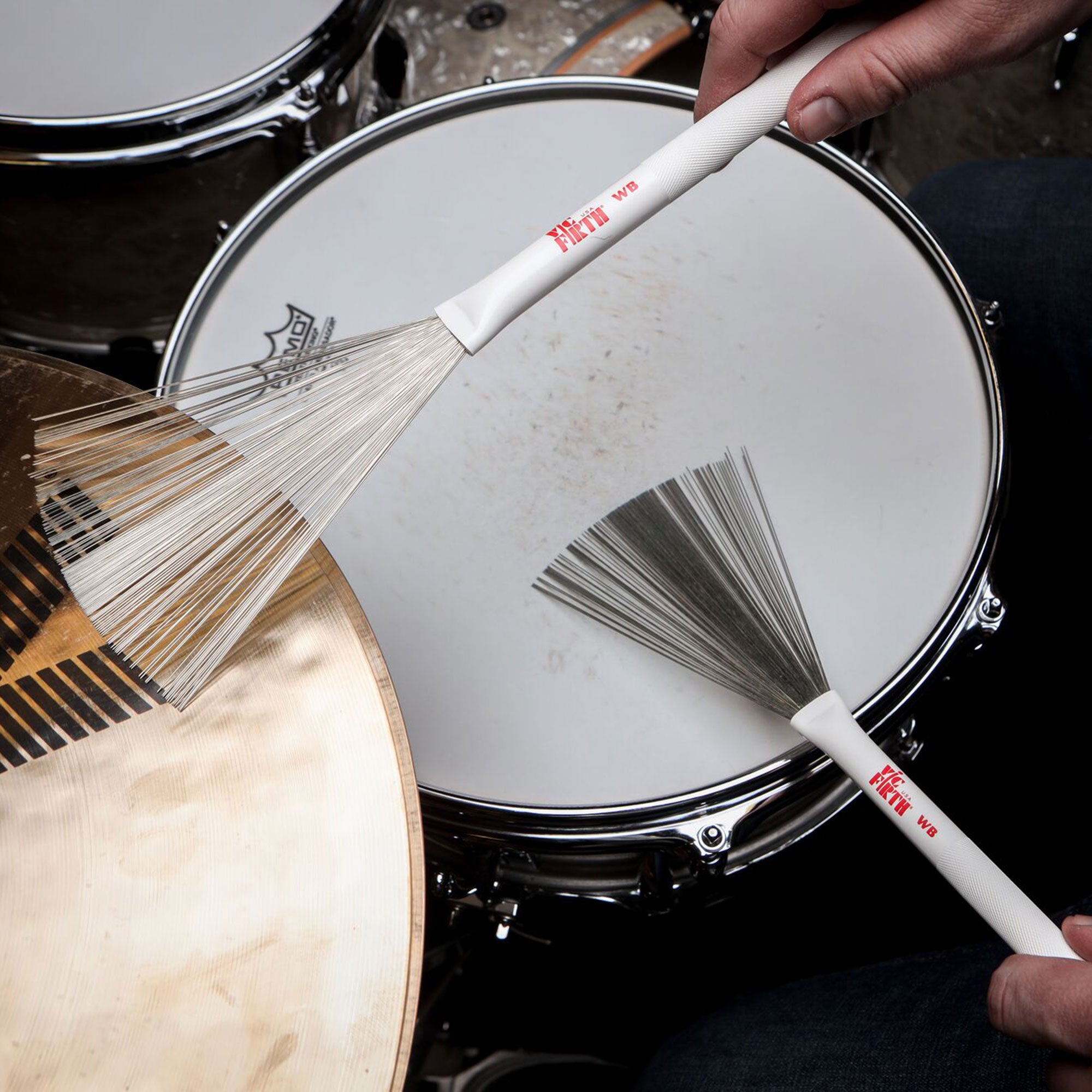 vic-firth-american-jazz-retractable-wire-brushes-besen image 7