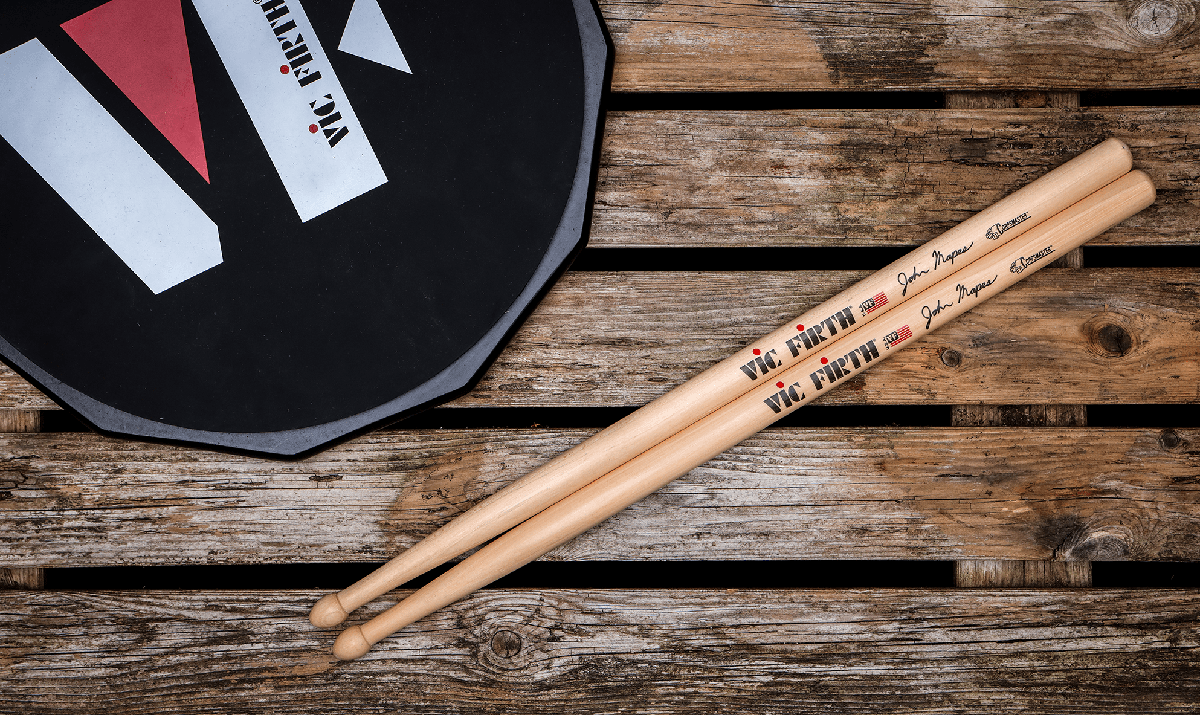vic-firth-corpsmaster-john-mapes-marching-snare-sticks image 5