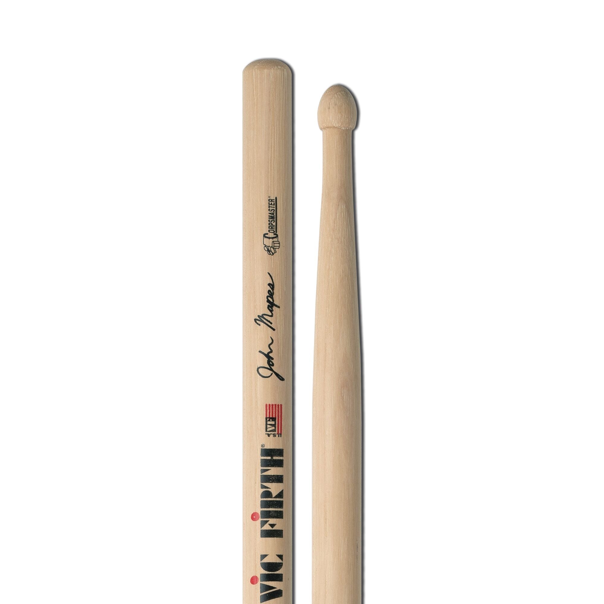 vic-firth-corpsmaster-john-mapes-marching-snare-sticks image 4