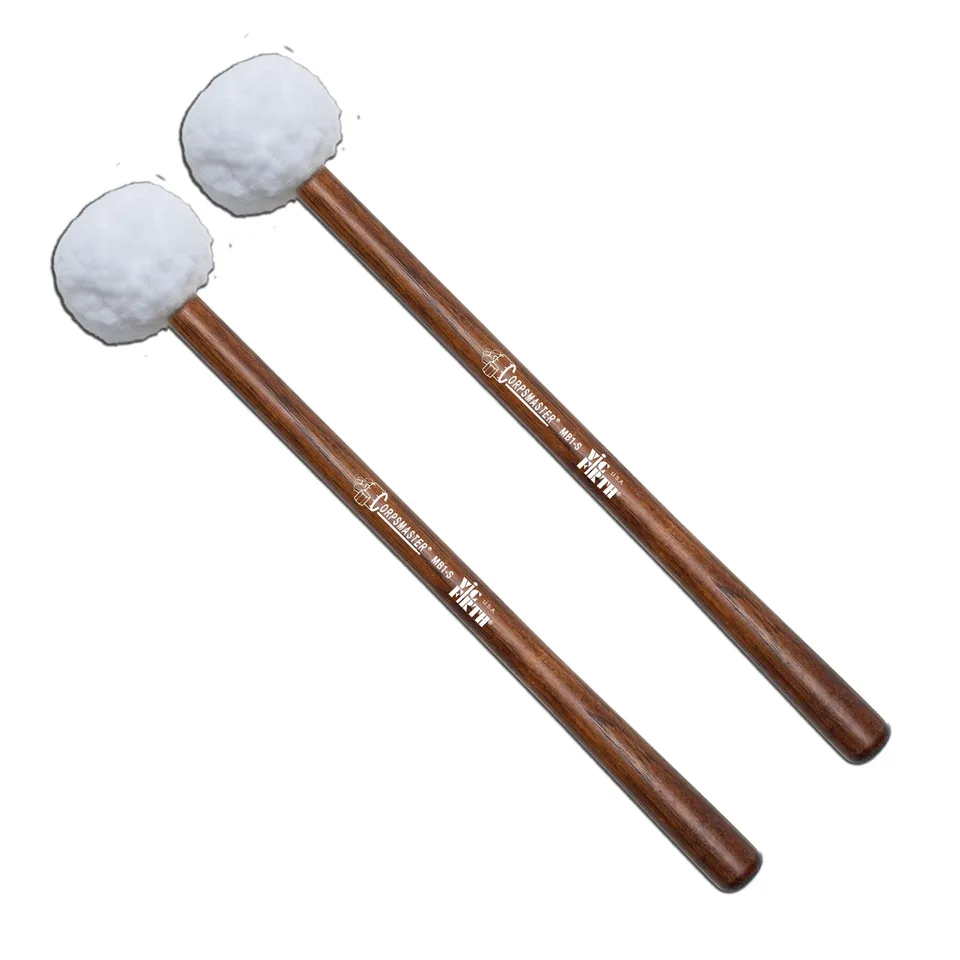 vic-firth-mb1s-corpsmaster-marching-bass-mallets-soft image 1