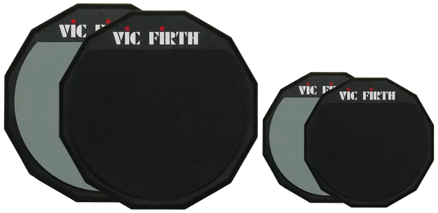 vic-firth-double-sided-practice-pad-bungs-pad image 1