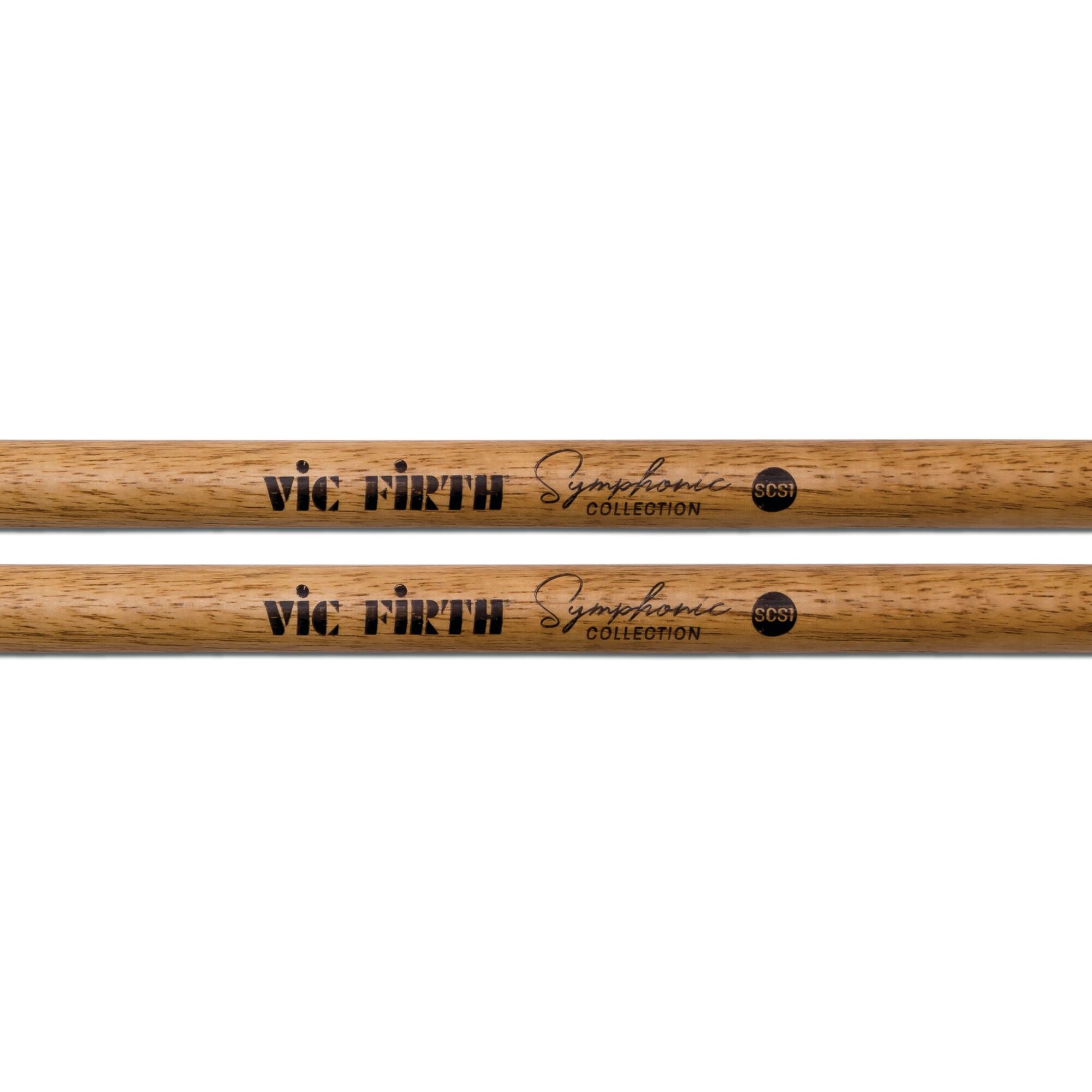 vic-firth-scs1-symphonic-collection-snare-drumsticks-persimmon image 2