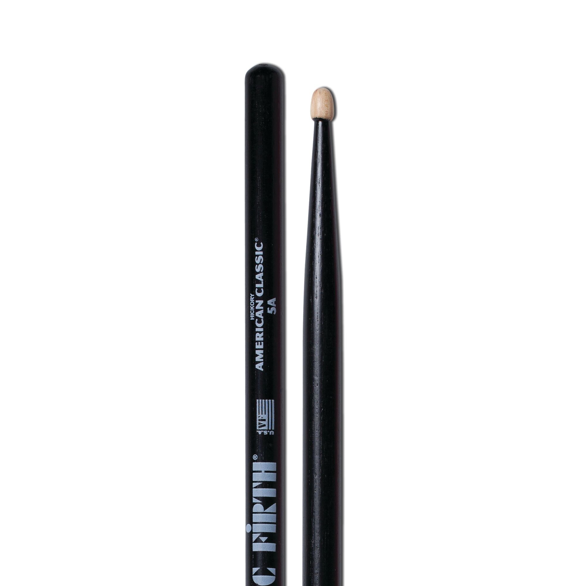 vic-firth-american-classic-5a-black-drumsticks image 4