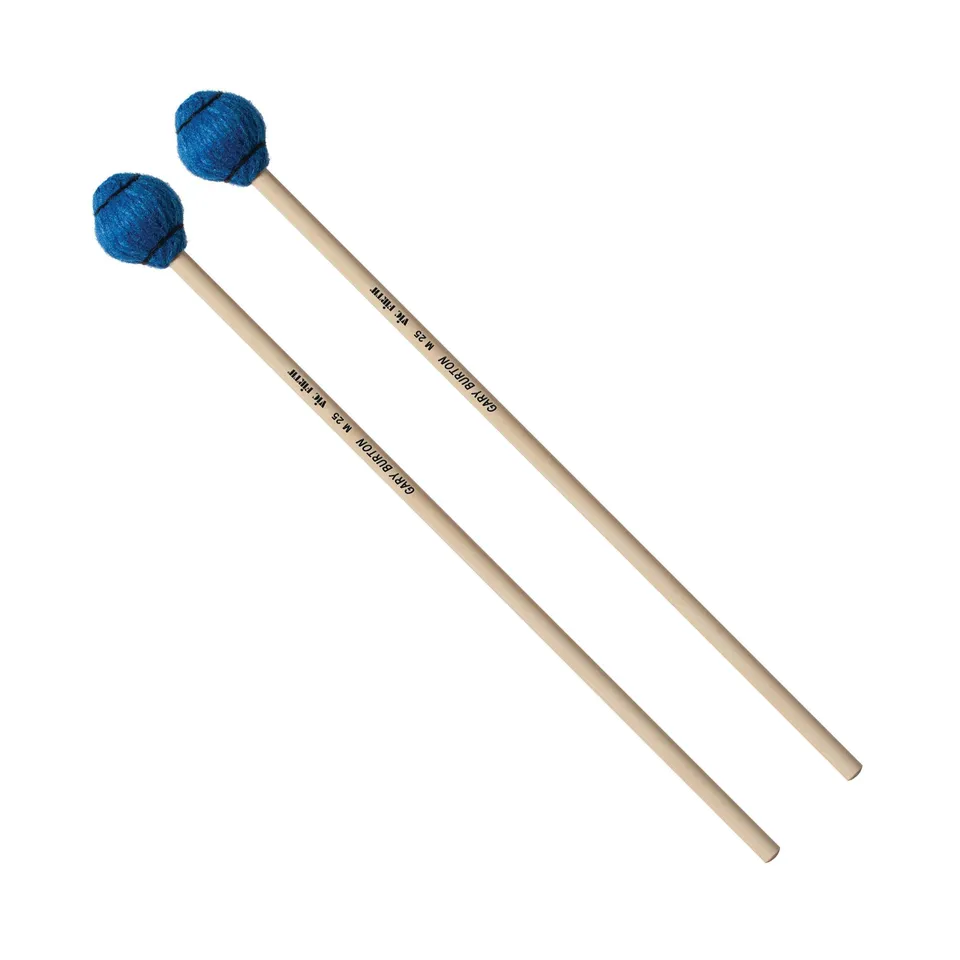 vic-firth-m25-gary-burton-yarn-vibraphon-mallets-rattan image 1