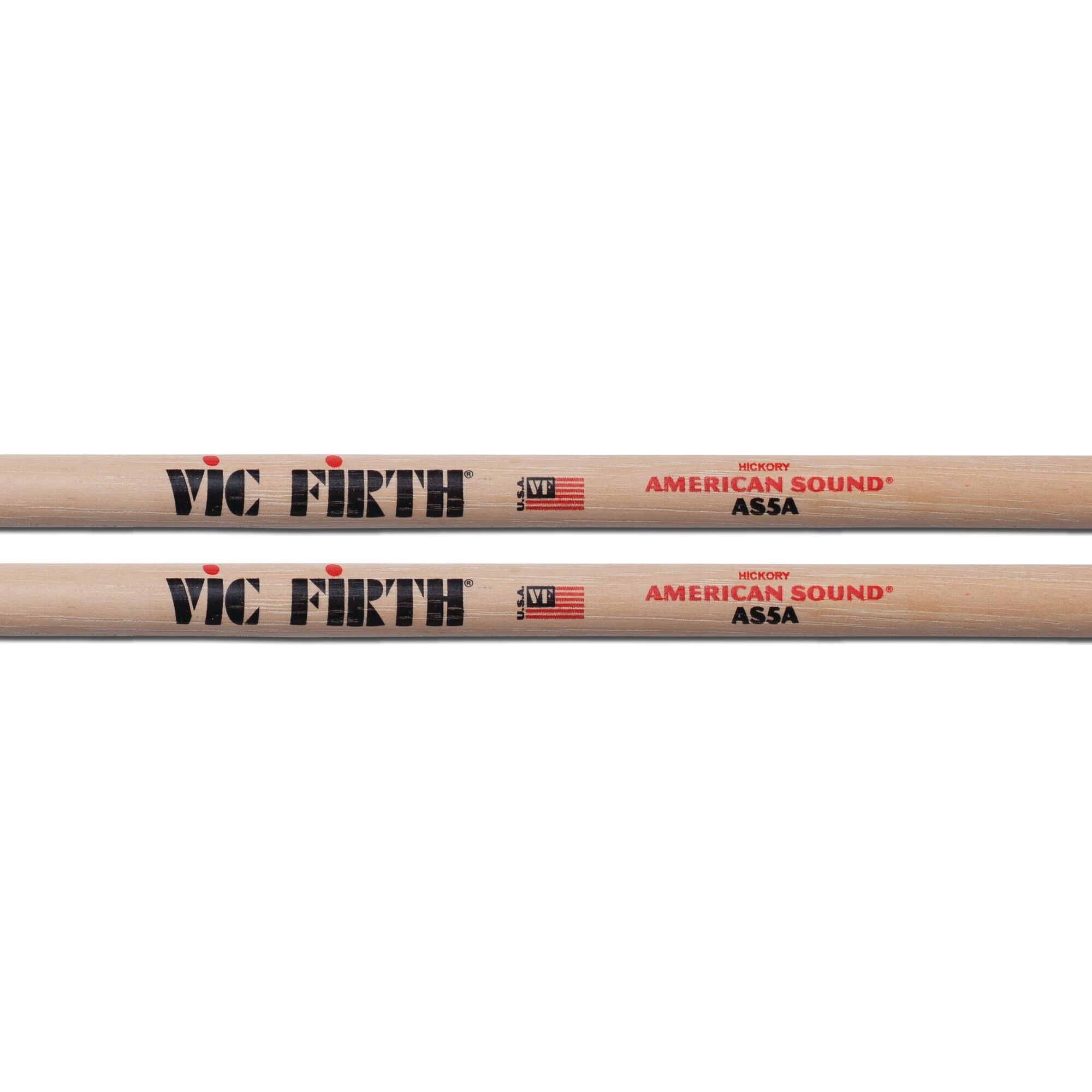 vic-firth-american-sound-5a-drumsticks-round-tip image 2