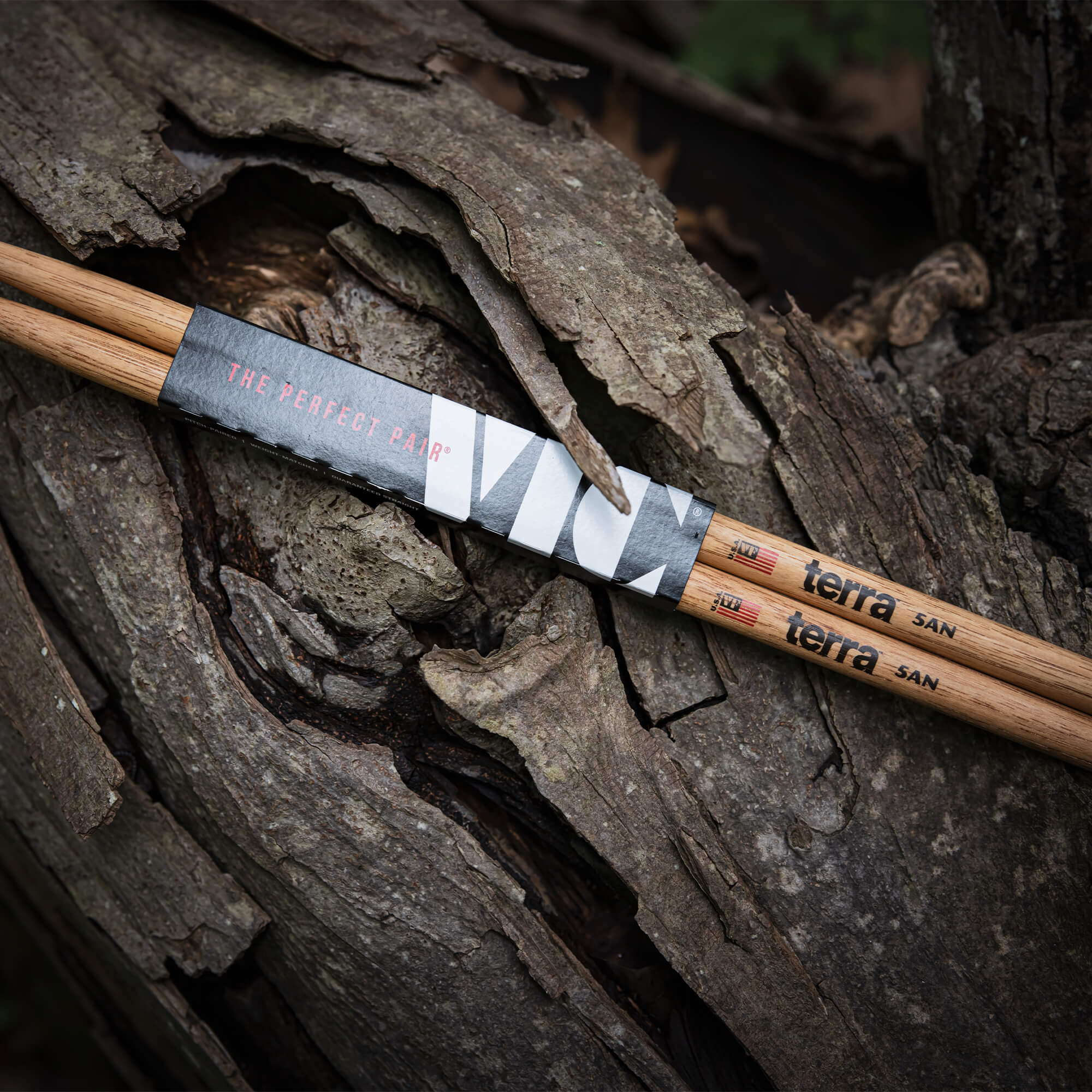 vic-firth-american-classic-5atn-terra-series-drumsticks-nylon-tip image 5