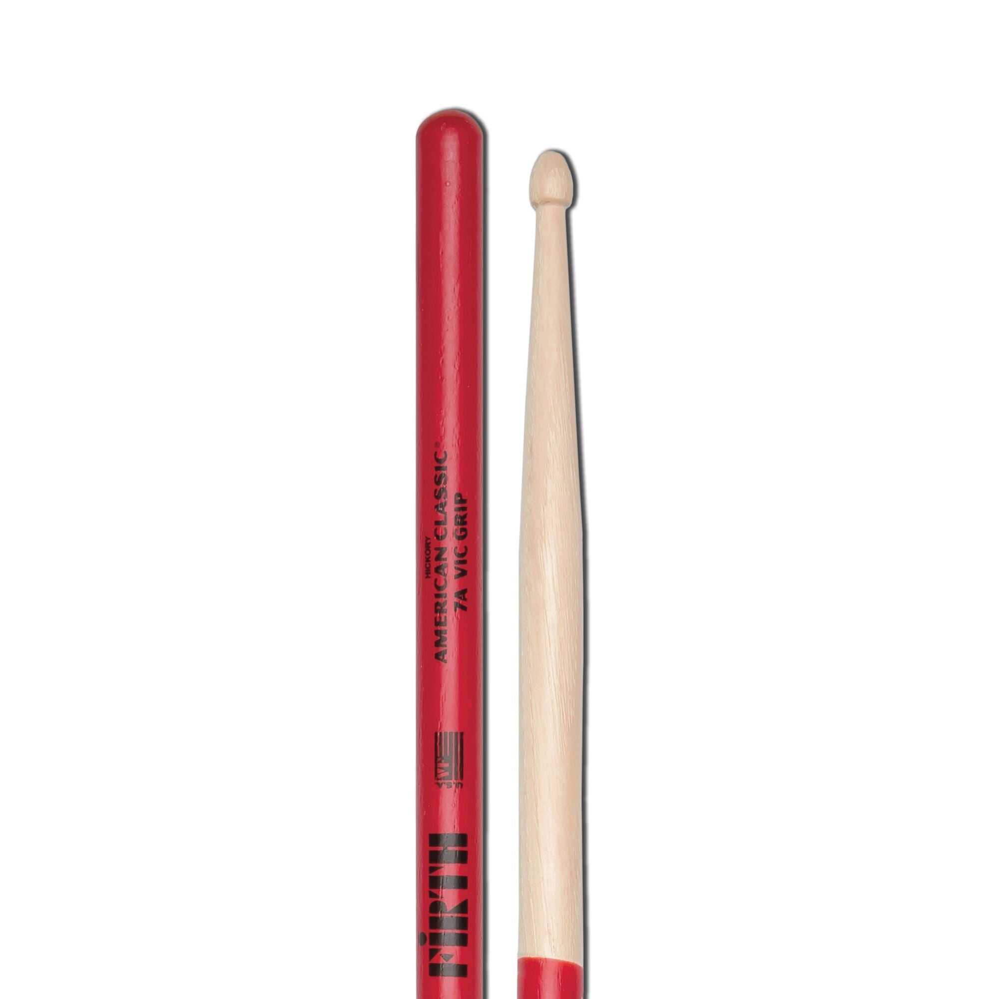 vic-firth-american-classic-7a-vic-grip-drumsticks image 4
