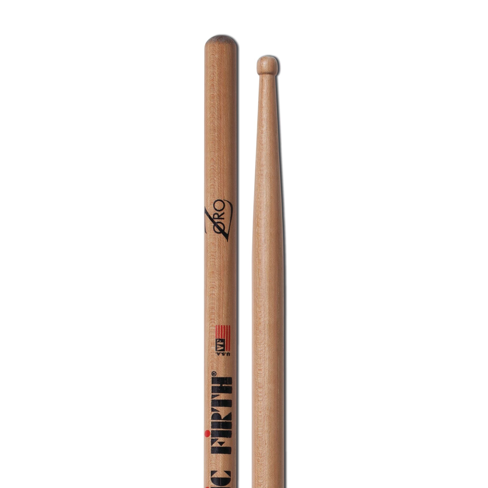 vic-firth-signature-zoro-drumsticks-barrel-tip image 4