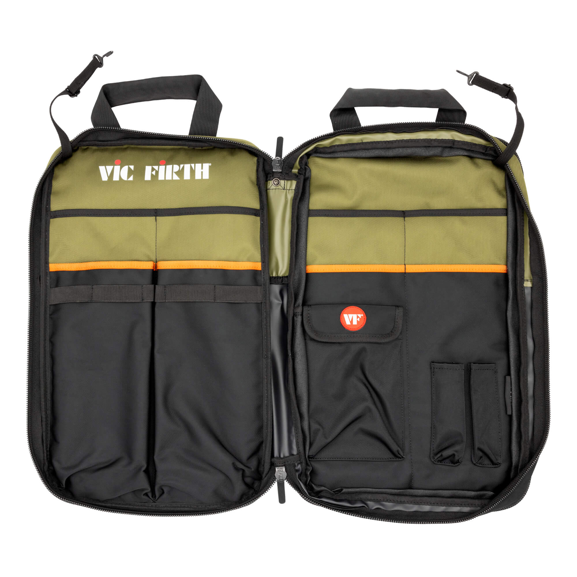 vic-firth-professional-stick-bag-gr-n-schwarz image 2