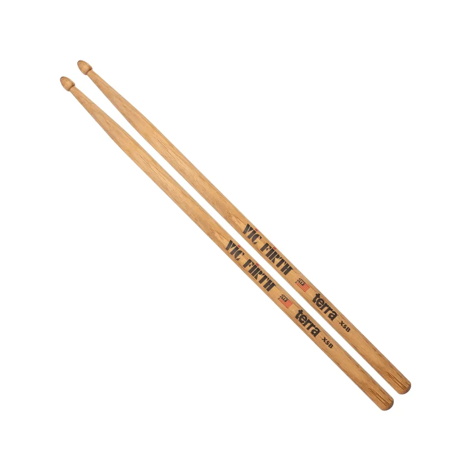 vic-firth-american-classic-x5bt-terra-series-drumsticks-wood-tip image 1