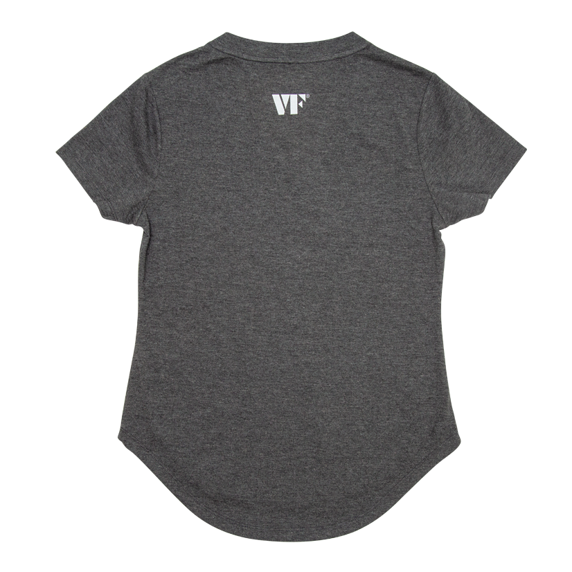 vic-firth-women-s-logo-tee-damen-t-shirt-tri-blend image 2