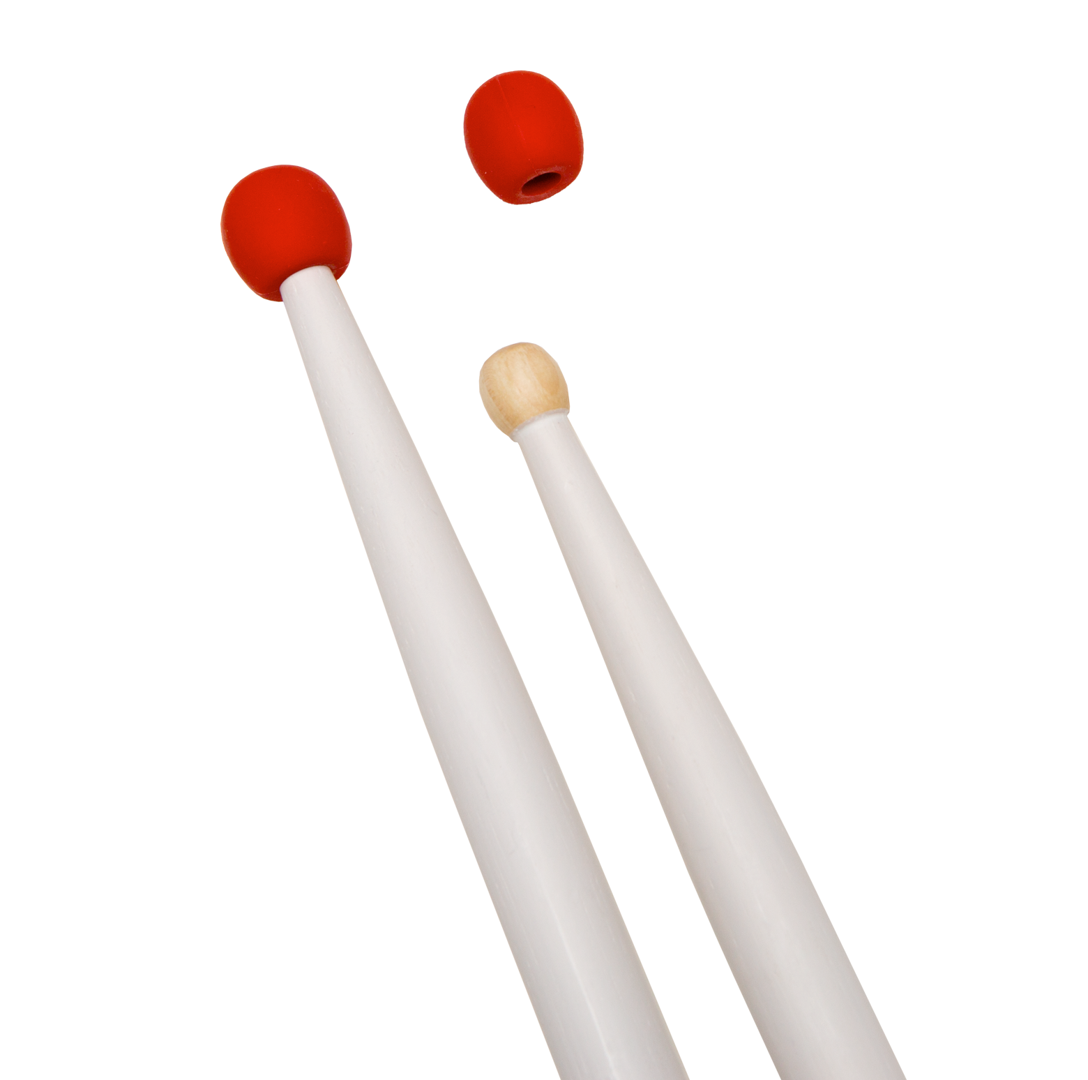 vic-firth-universal-marching-practice-tips-marschtrommel-bungs-aufs-tze-2-paar image 1