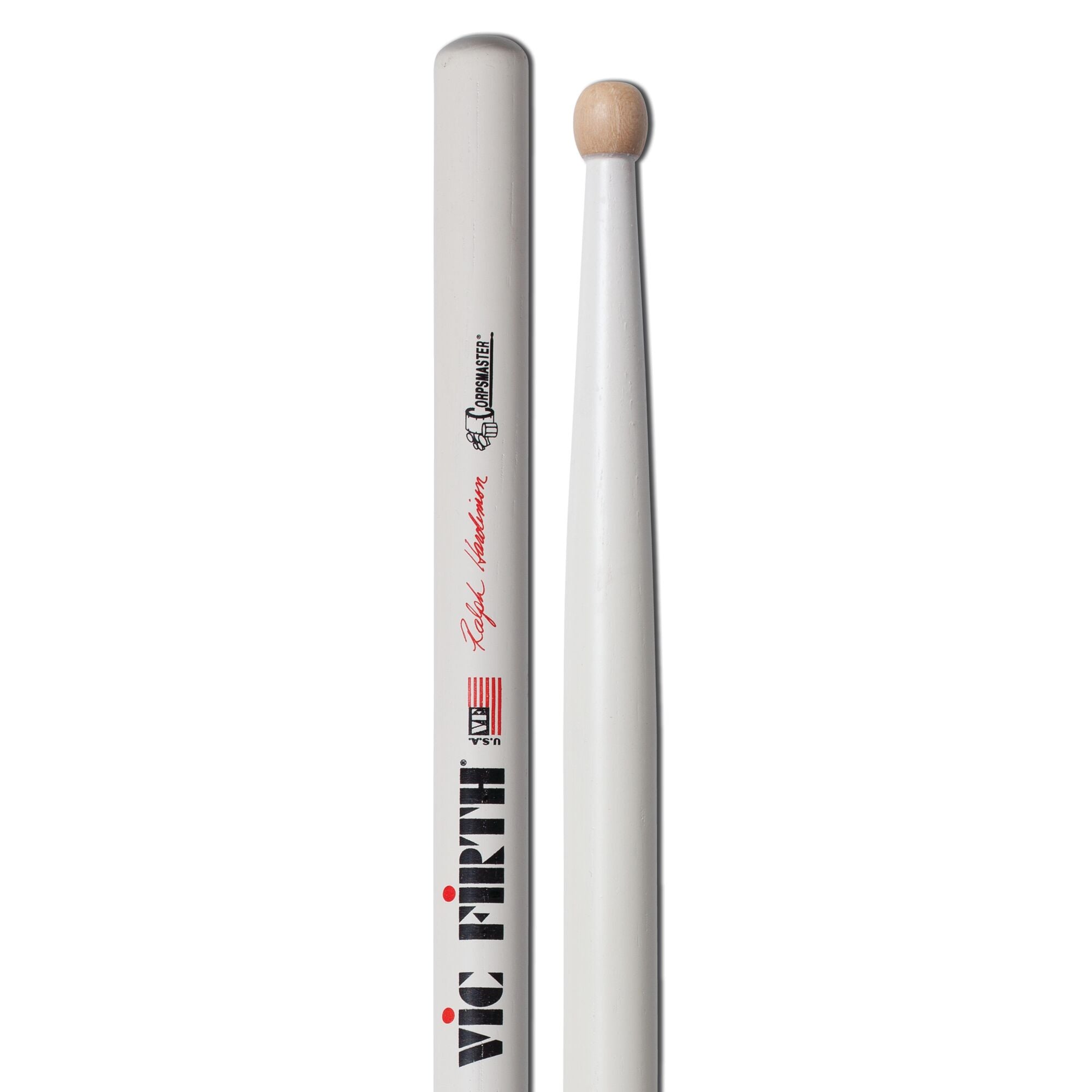 vic-firth-corpsmaster-srh-ralph-hardimon-snare-drumsticks image 4