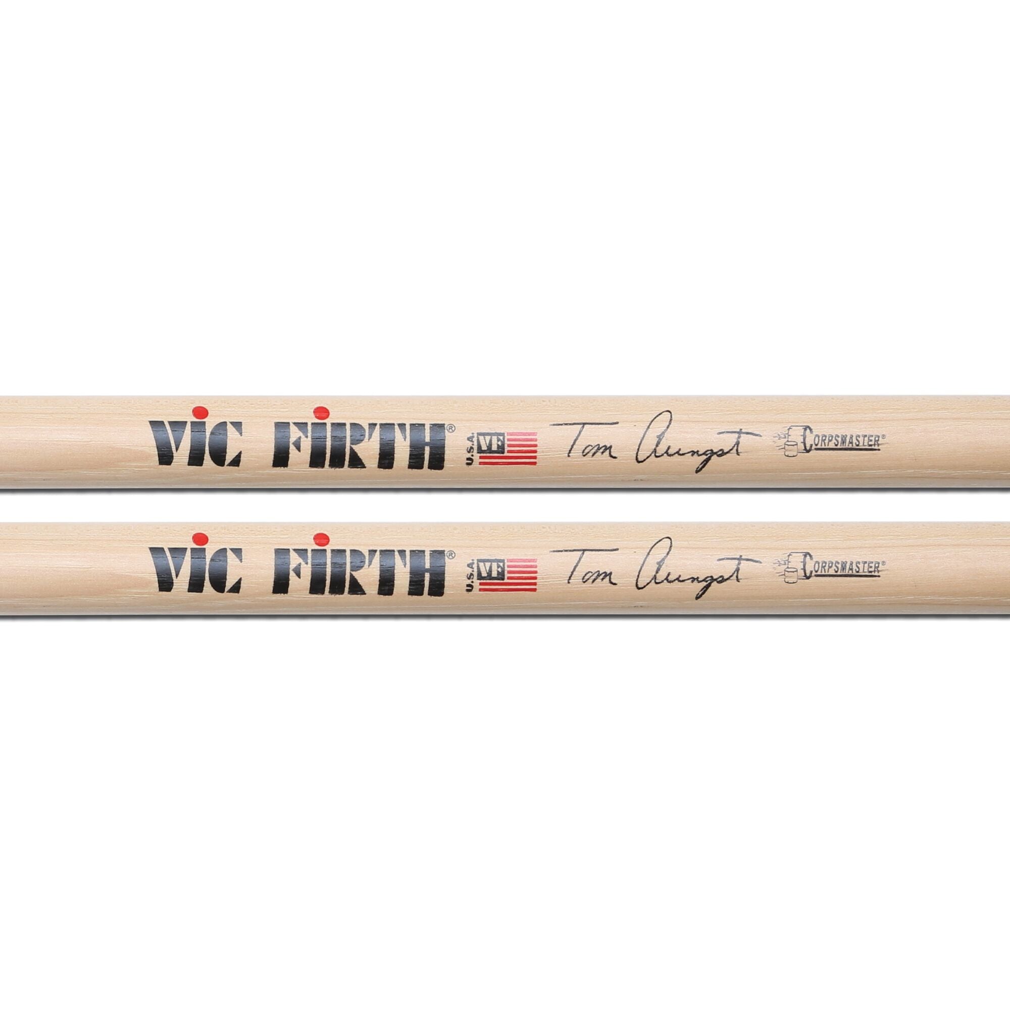 vic-firth-corpsmaster-tom-aungst-signature-snare-drumsticks image 2