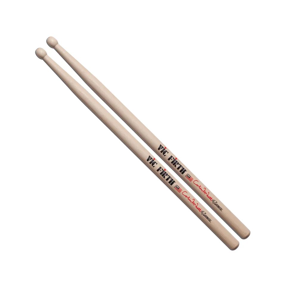 vic-firth-corpsmaster-colin-mcnutt-signature-snare-drumsticks image 1