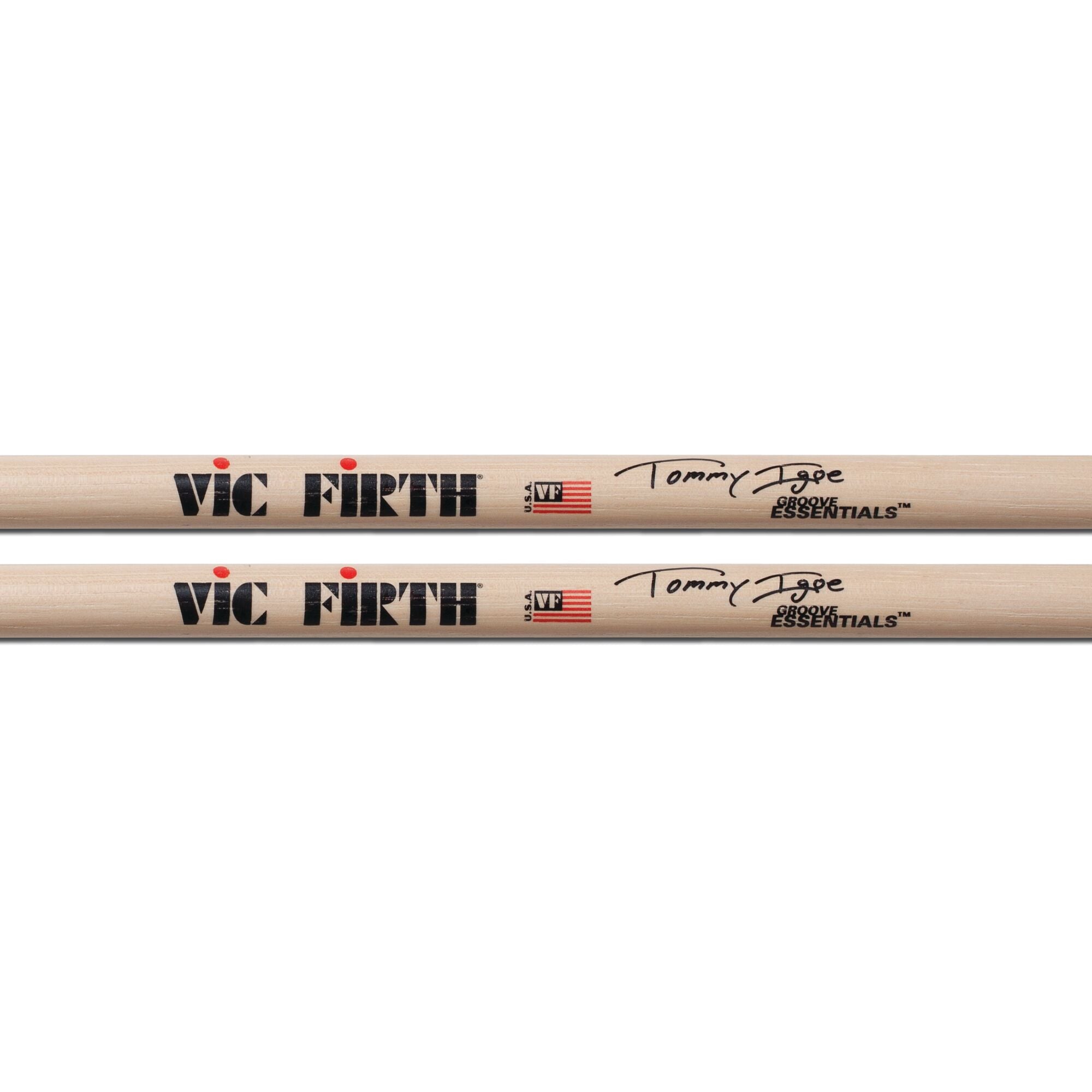 vic-firth-signature-tommy-igoe-drumsticks-taj-mahal-tip image 2