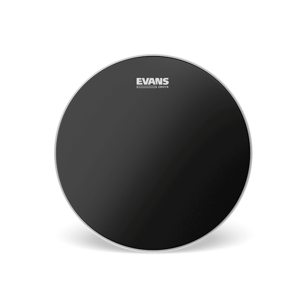 evans-onyx-tom-batter-tom-schlagfell-2-lagig-frost-coated-black image 5