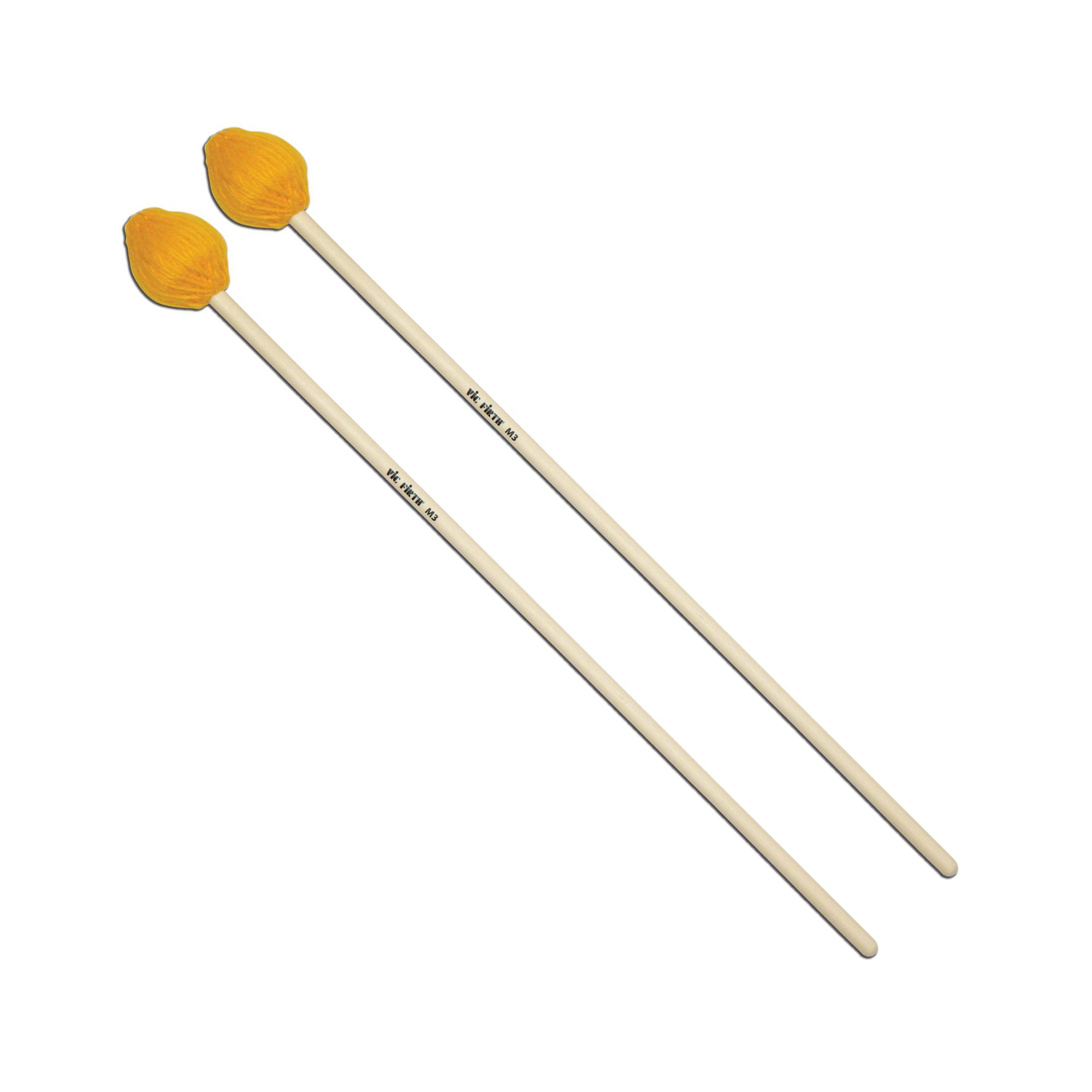 vic-firth-m3-american-custom-keyboard-medium-gelbes-garn image 1