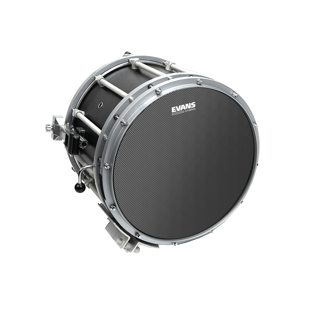 evans-hybrid-grey-marching-snare-schlagfell image 5