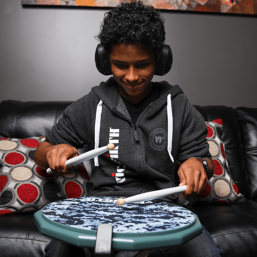 vic-firth-digital-camo-practice-pad-bungs-pad-silikon image 5