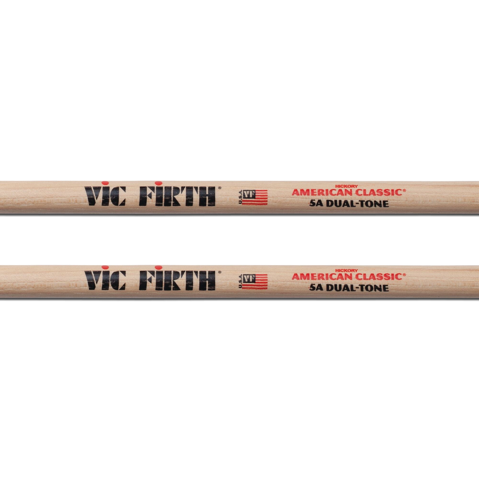 vic-firth-american-classic-5a-dual-tone-mallet-sticks image 2