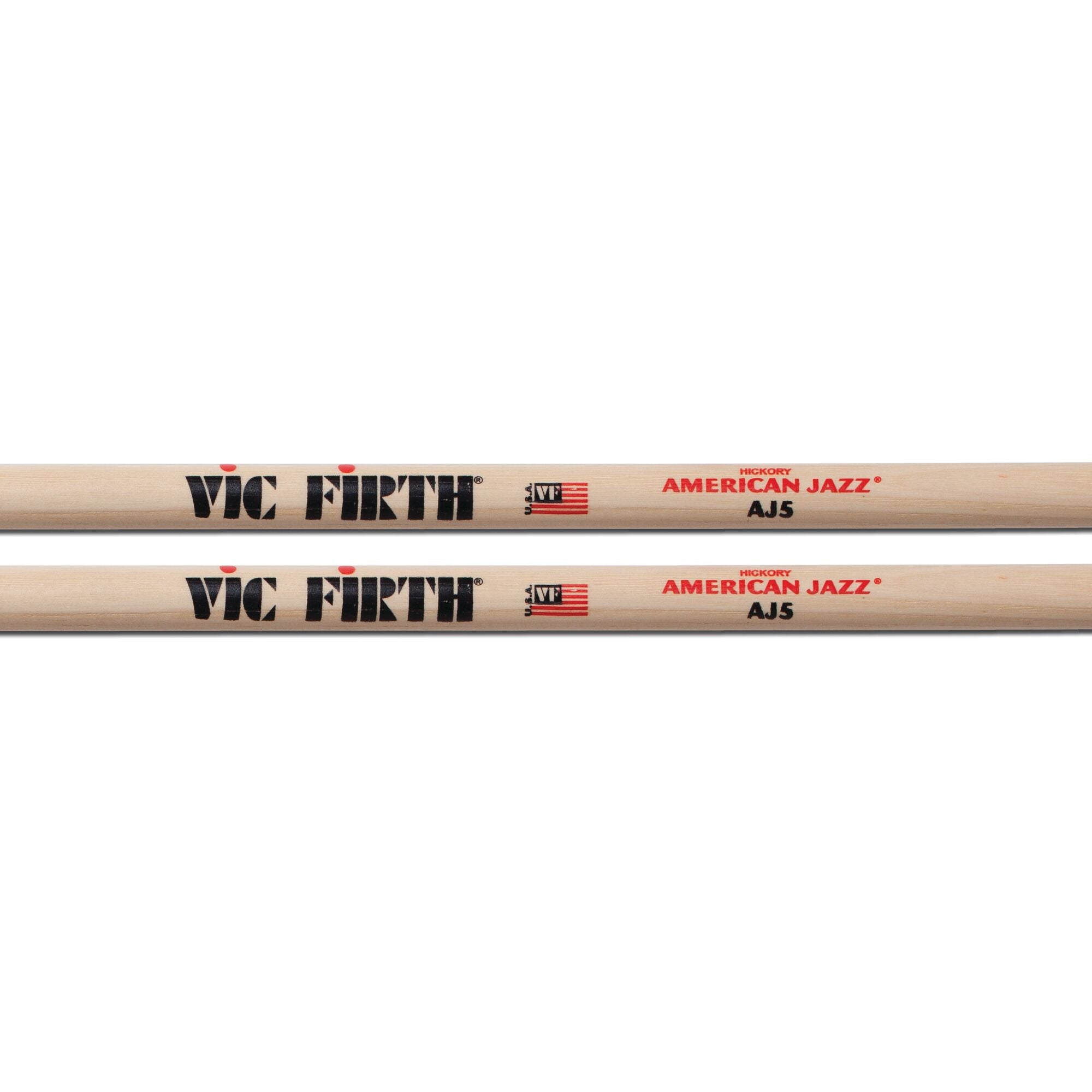vic-firth-american-jazz-5-drumsticks-mit-holz-tip image 2