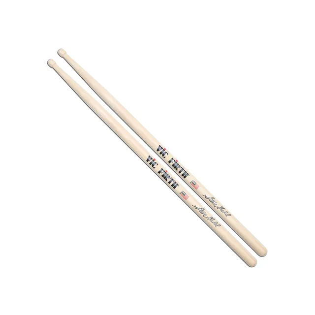 vic-firth-ssg2-steve-gadd-signature-drumsticks-natural image 1
