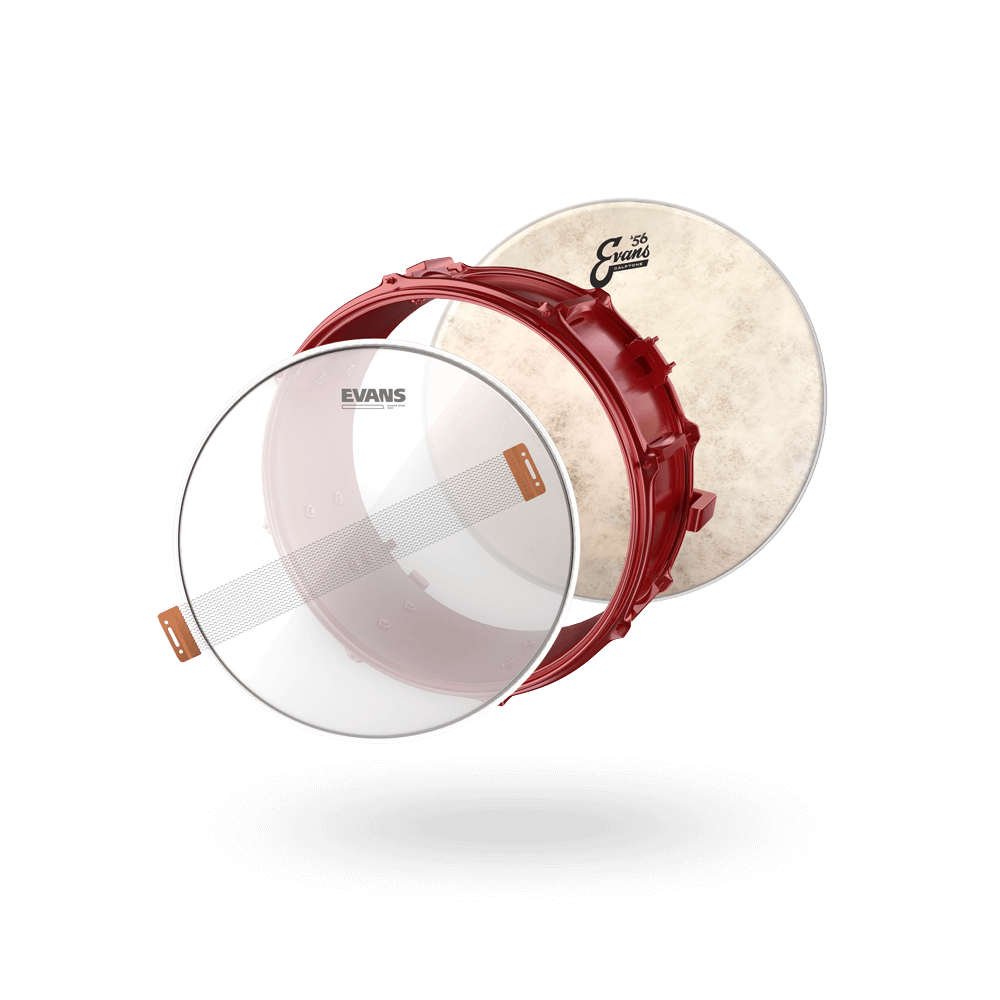evans-calftone-snare-tune-up-kit-mit-snareteppich-und-sticks image 2