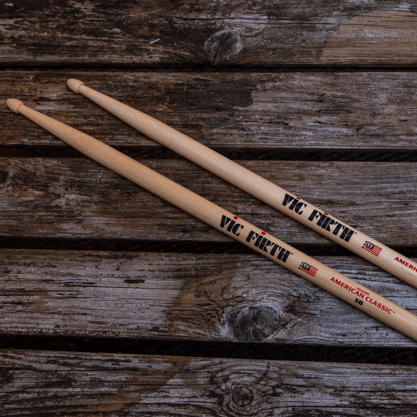 vic-firth-american-classic-5b-drumsticks-hickory image 5