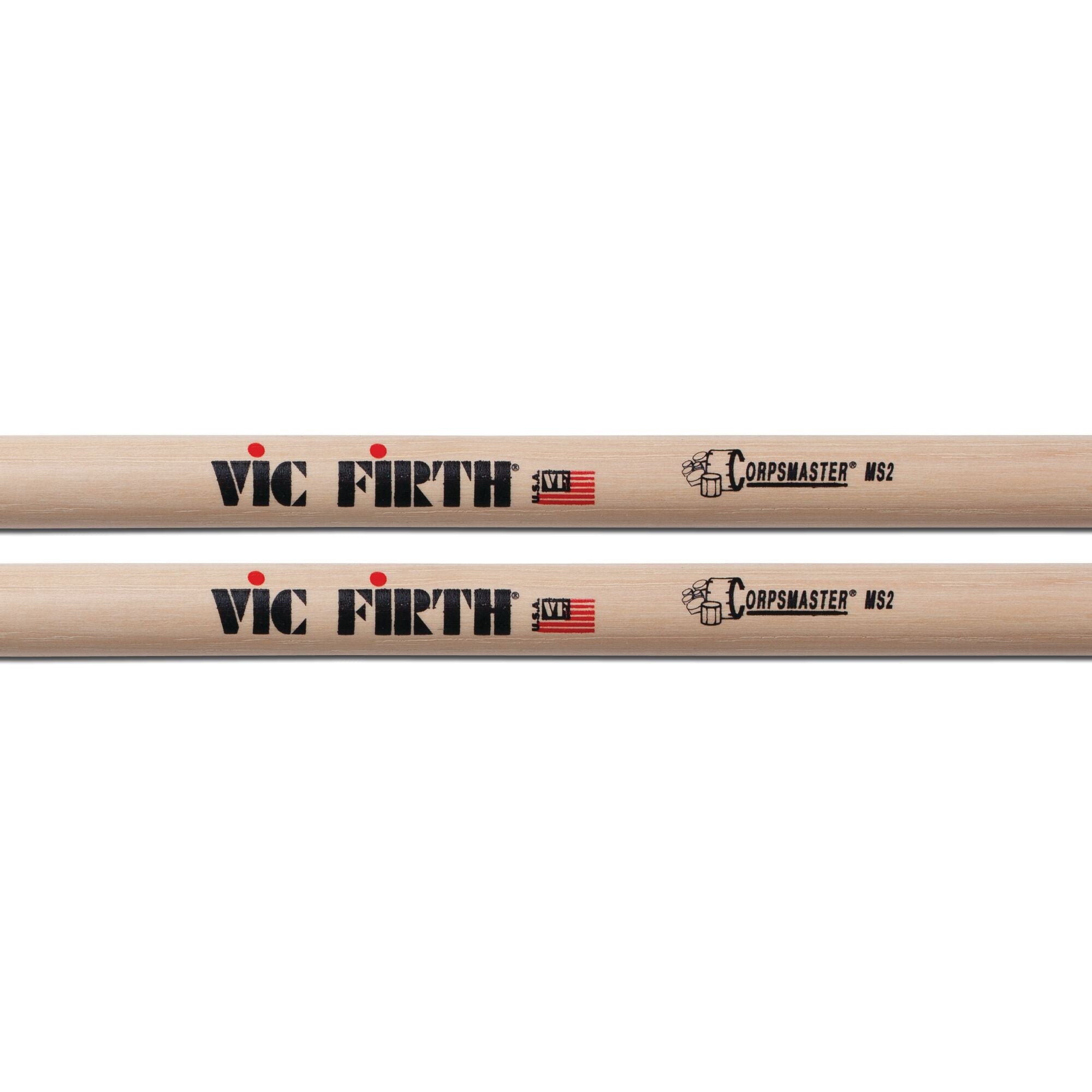 vic-firth-corpsmaster-snare-ms2-marching-snare-drumsticks image 2