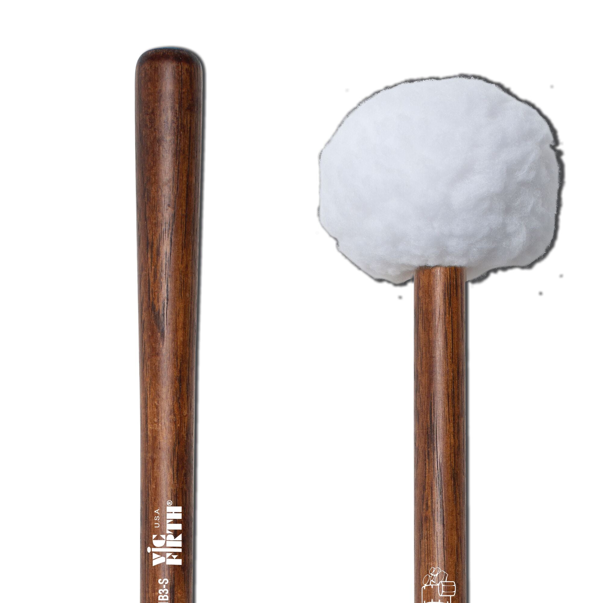 vic-firth-mb3s-corpsmaster-marching-bass-mallets-large-soft image 4