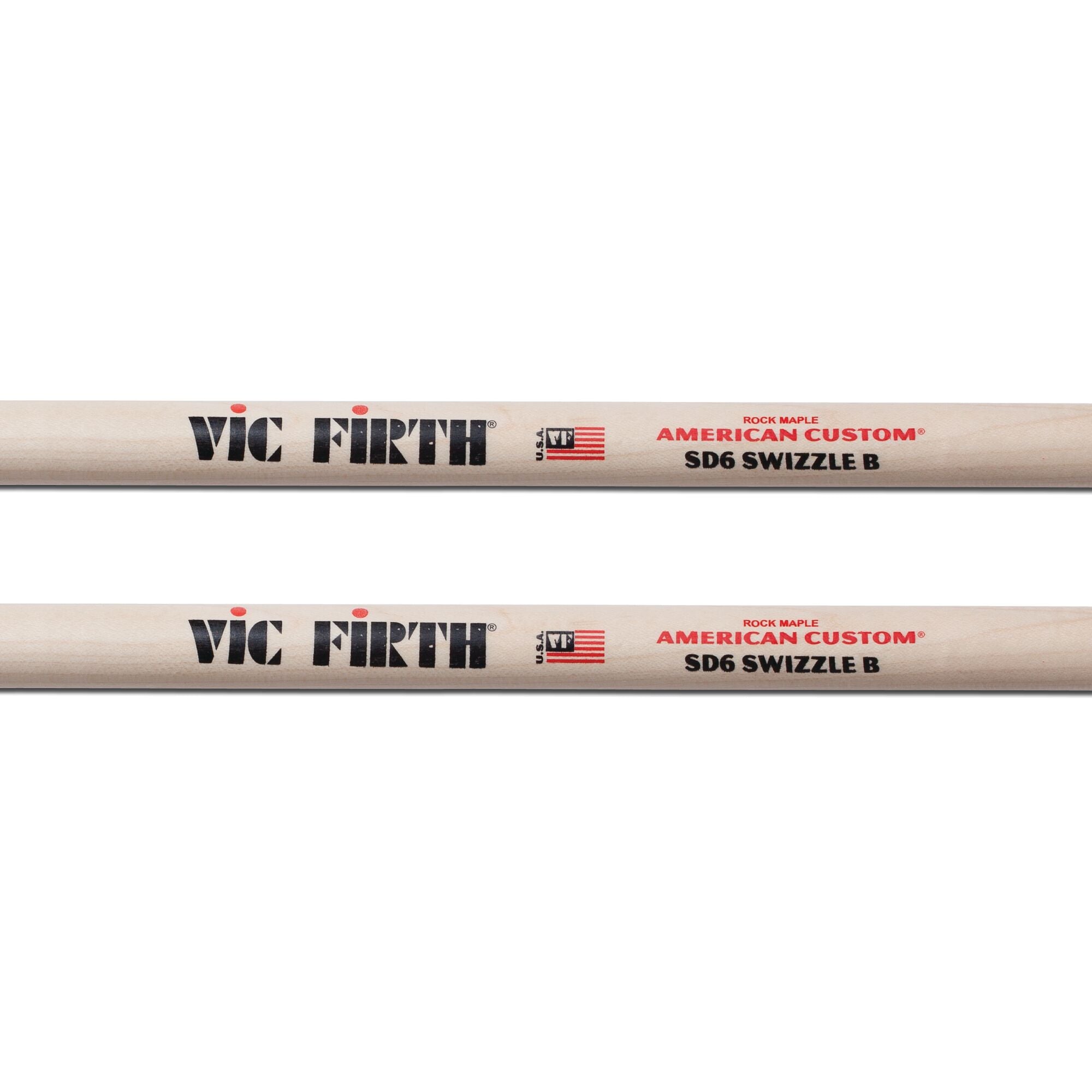 vic-firth-american-custom-sd6-swizzle-bolero-mallet-sticks image 2