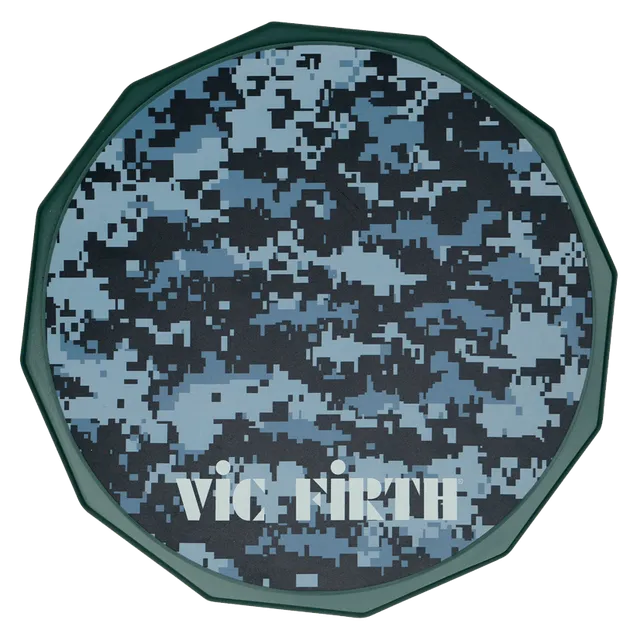 vic-firth-digital-camo-practice-pad-bungs-pad-silikon image 1