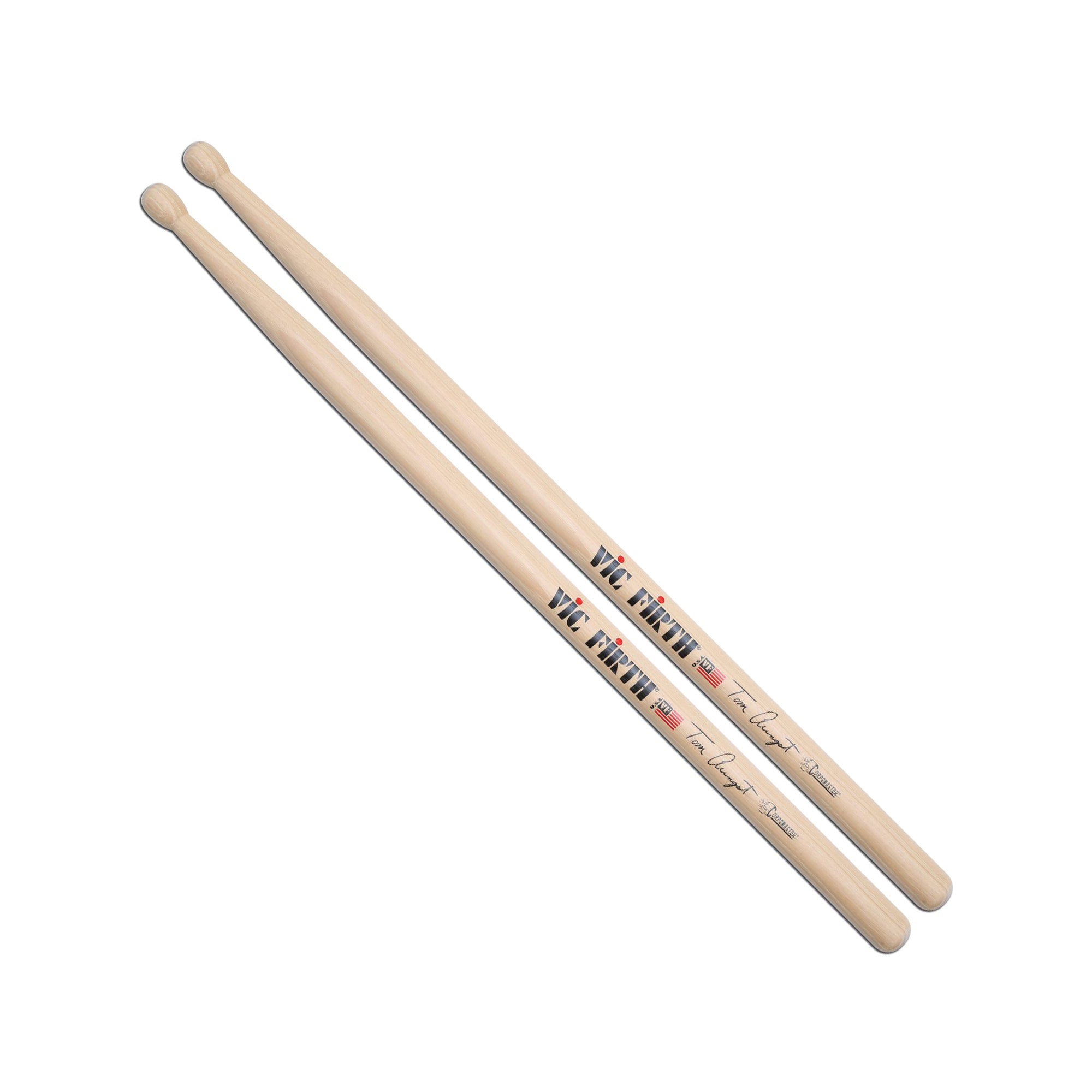 vic-firth-corpsmaster-tom-aungst-signature-snare-drumsticks image 1