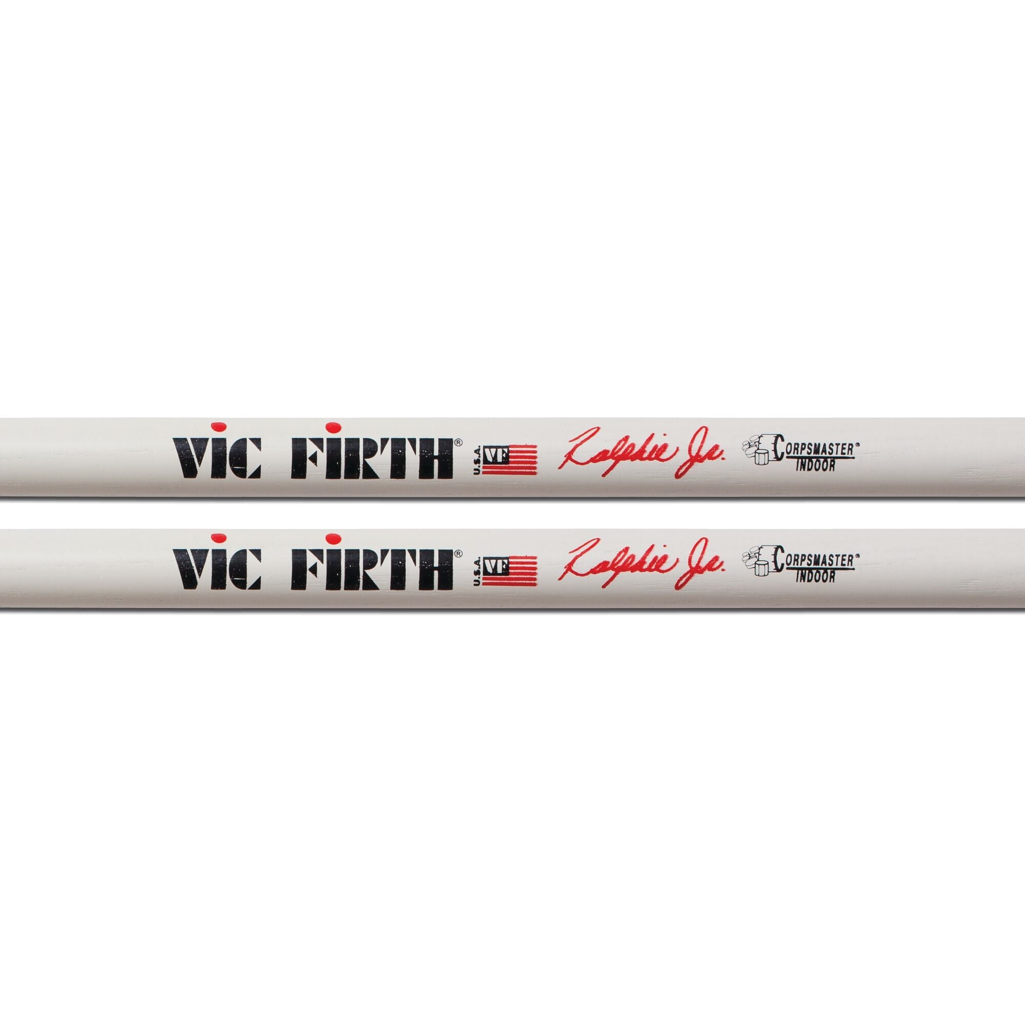 vic-firth-srhj-ralphie-jr-corpsmaster-snare-drumsticks image 2