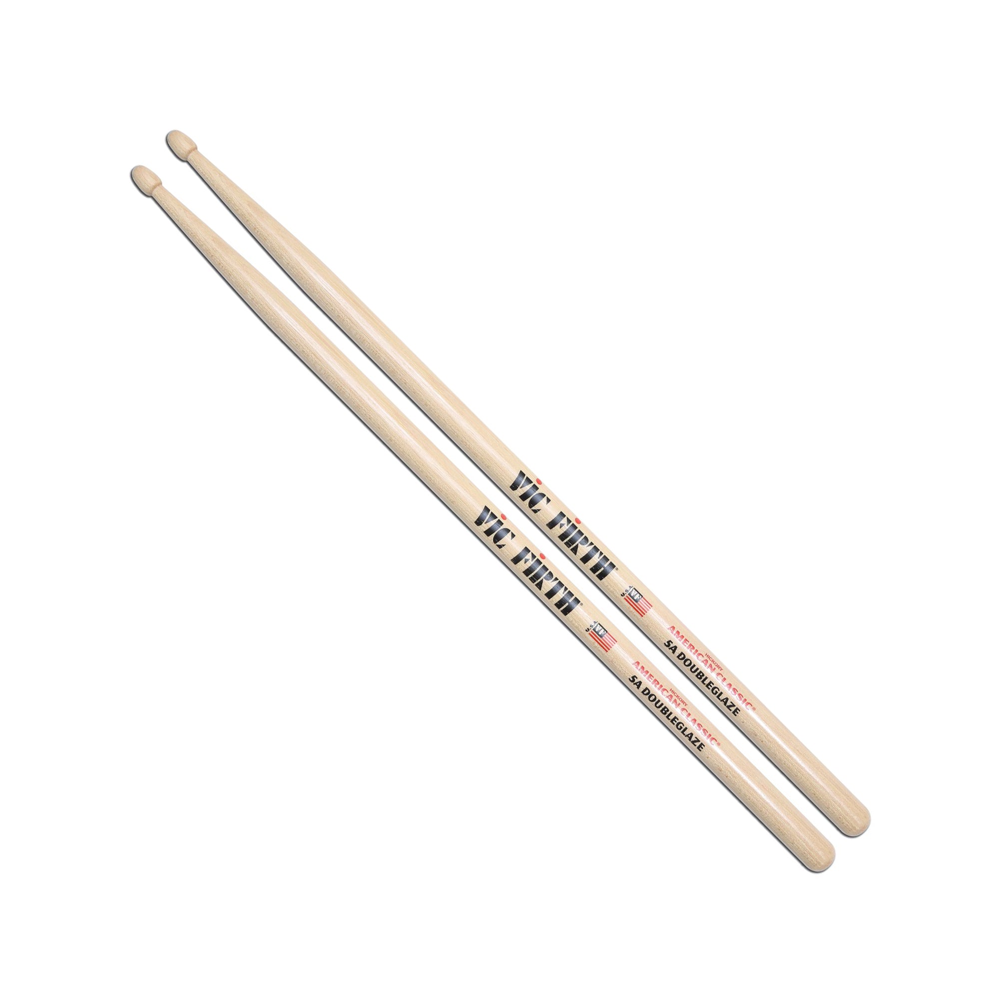 vic-firth-american-classic-5a-doubleglaze-drumsticks image 1