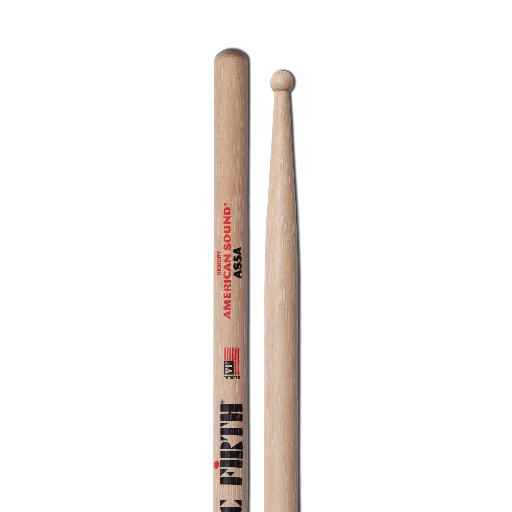 vic-firth-american-sound-5a-drumsticks-round-tip image 4