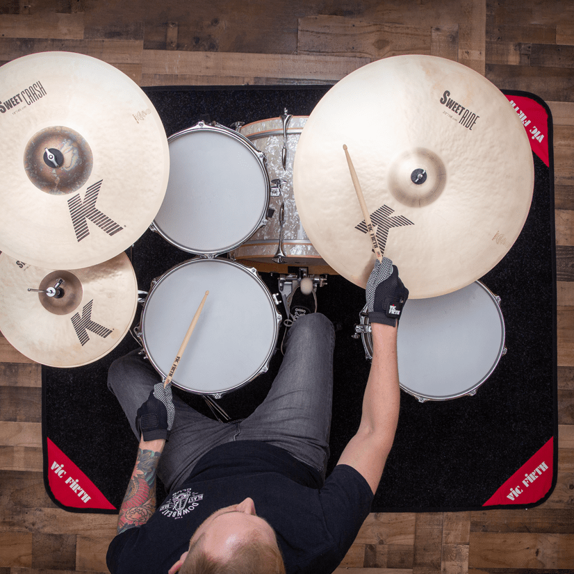 vic-firth-deluxe-drum-rug-schlagzeugteppich-mit-tasche image 4